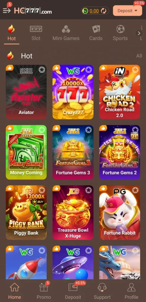 HC777 Game