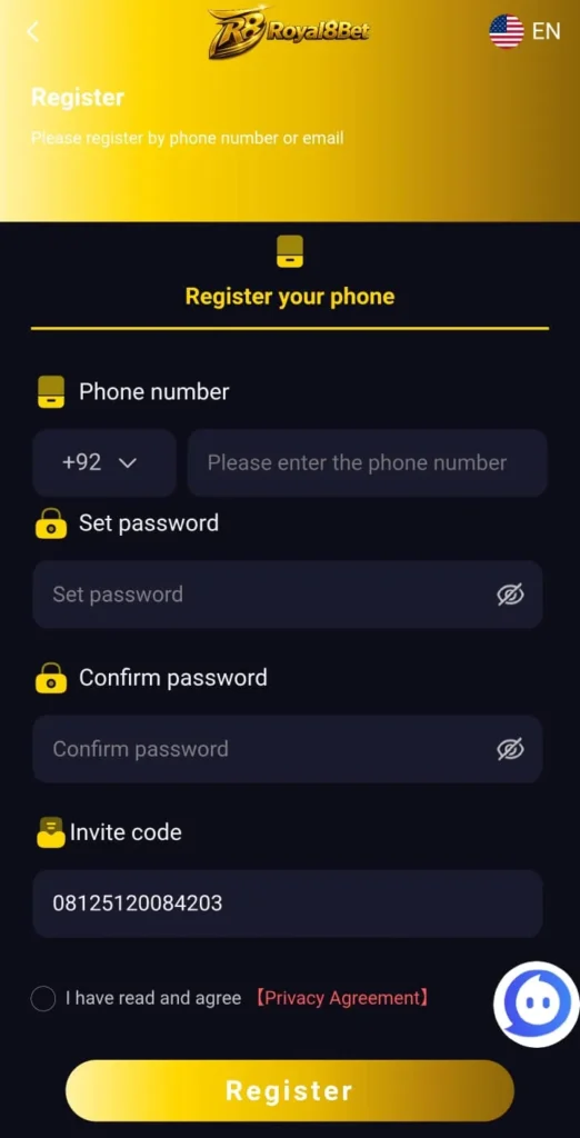 Royal8Bet Game Apk