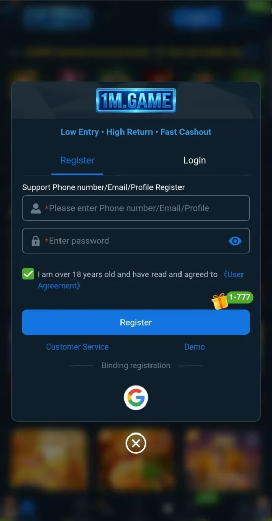 1M.Game Apk