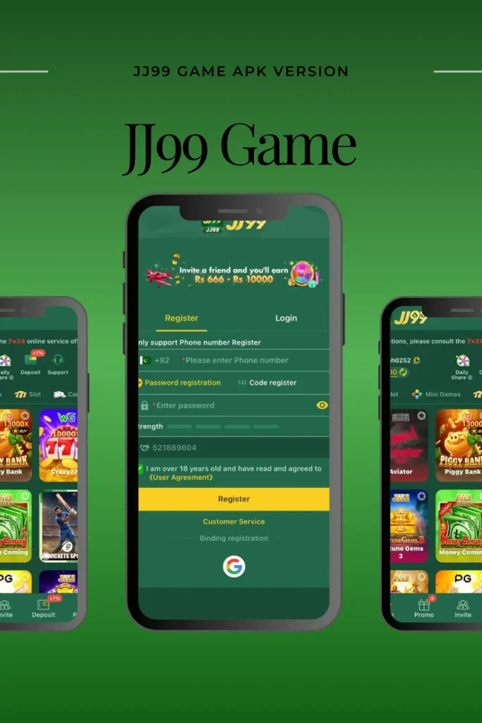 JJ99 Game App