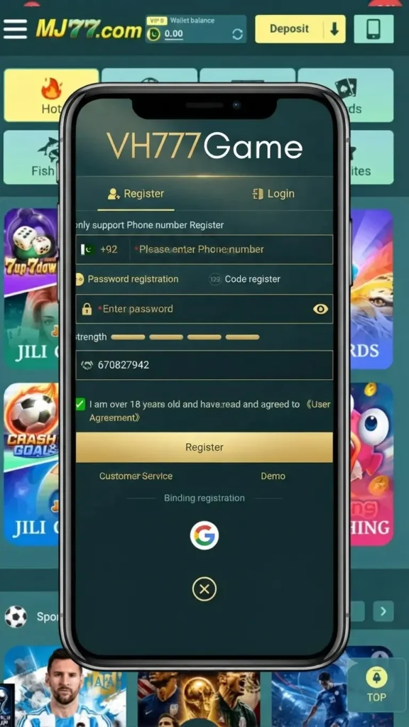 VH777 Game App